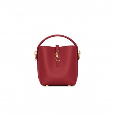 YSL LE 37 MINI IN SHINY LEATHER 765870142205 (15*13*6cm)